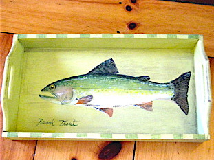 Tray with Fish 